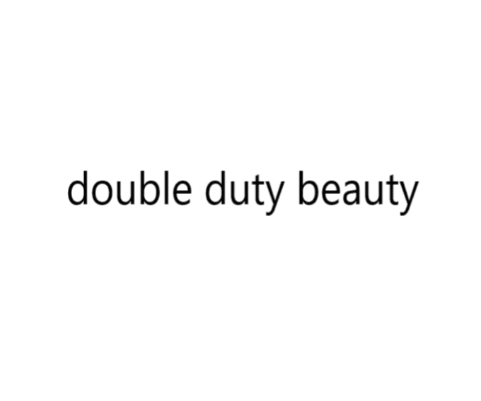 double duty beauty | دوبل دوتي بيوتي