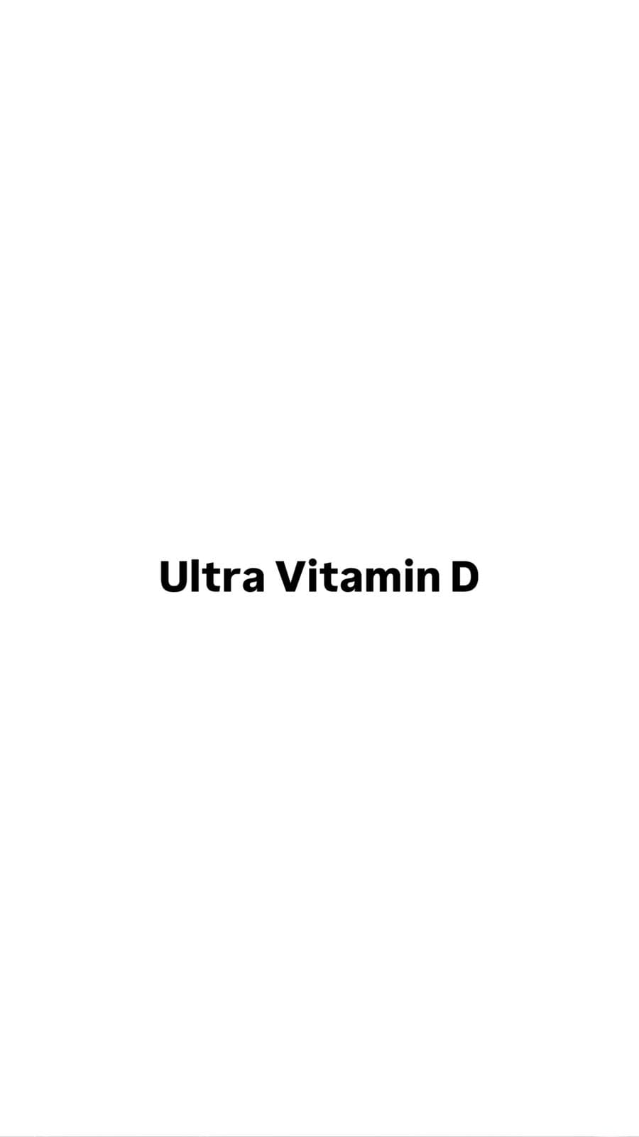 Ultra Vitamin D | ألترا فيتامين د