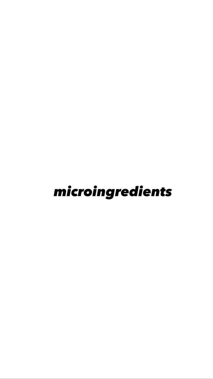 microingredients | ماي كرو ان غري دي نتس
